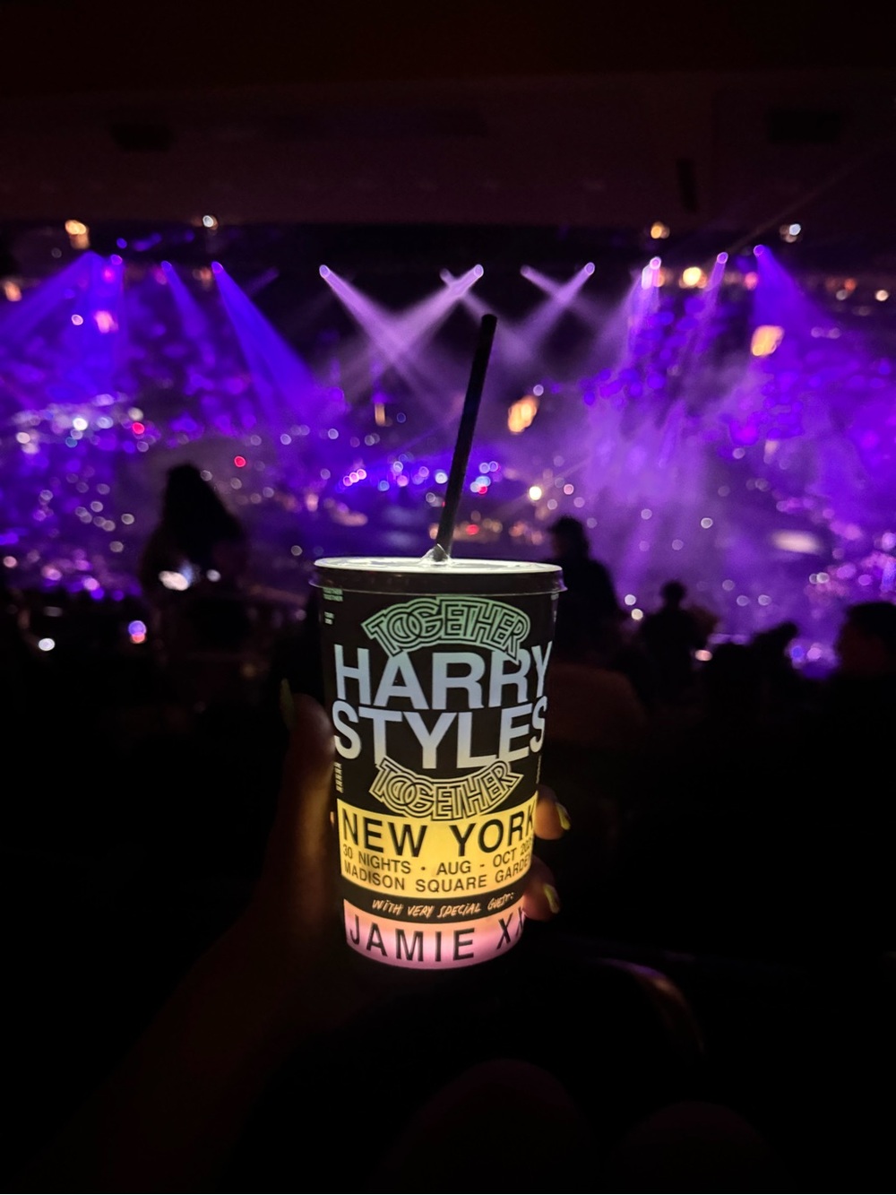 Limited Edition Harry Styles Light Up Cup NYC Madison Square Garden Exclusive
